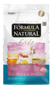 Formula Natural Life Mini e Pequenos 15kg