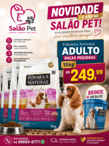 Formula Natural Life Mini e Pequenos 15kg