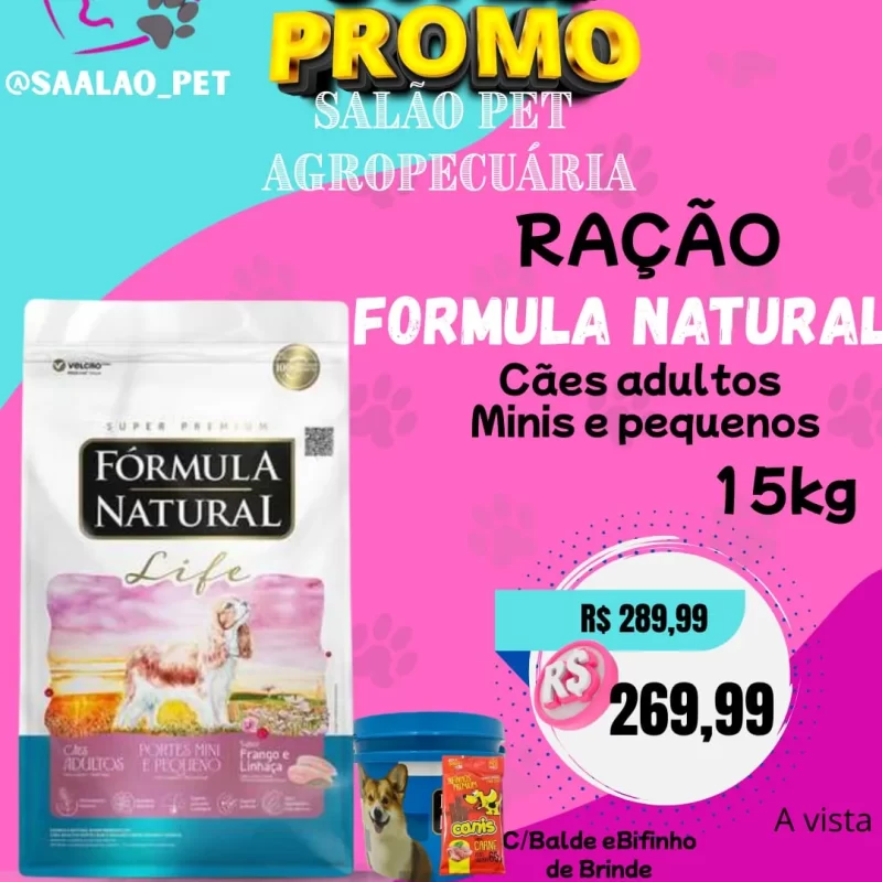 Ração Formula Natural
