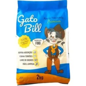 Areia Gato Bill Fina 2kg