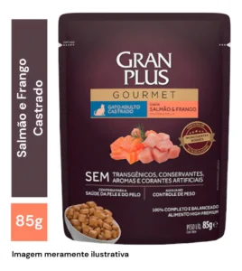 SASHES GRAN PLUS PARA GATOS 85G