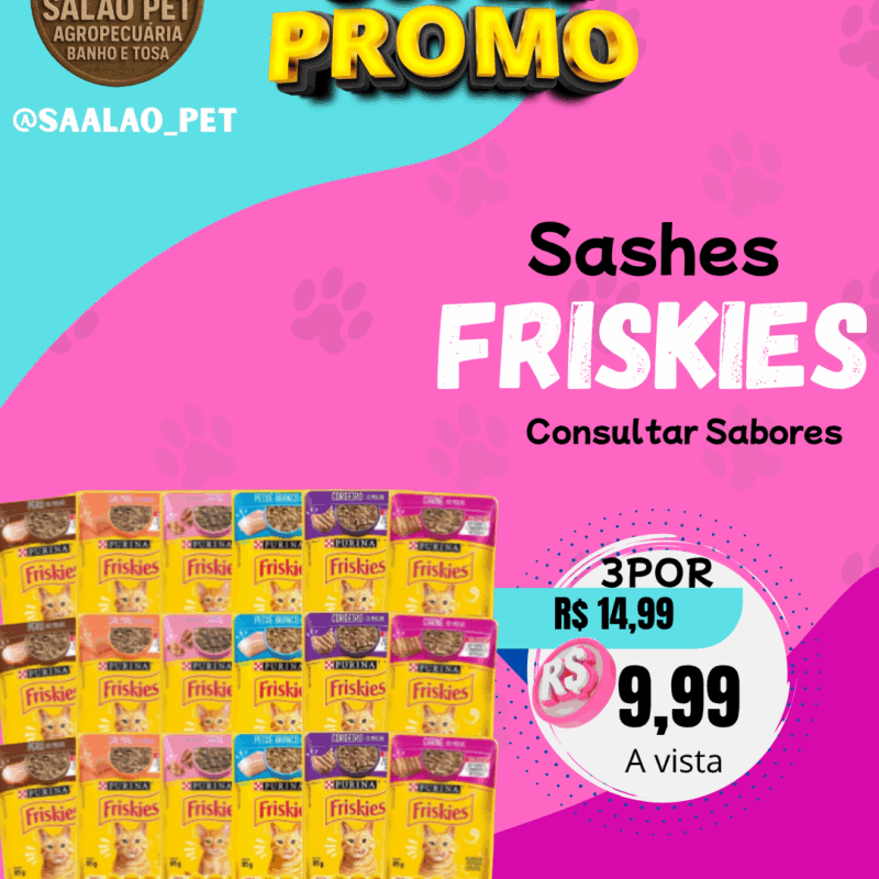 SASHES FRISKIES 85G PARA GATOS