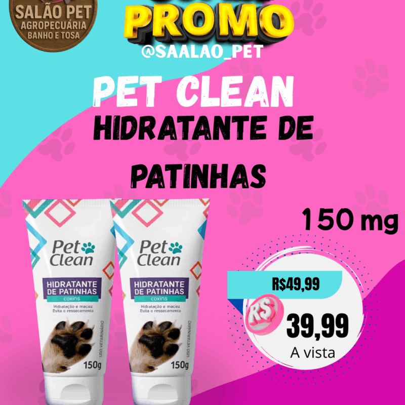 PET CLEAN HIDRATANTE DE PATINHA 150ML