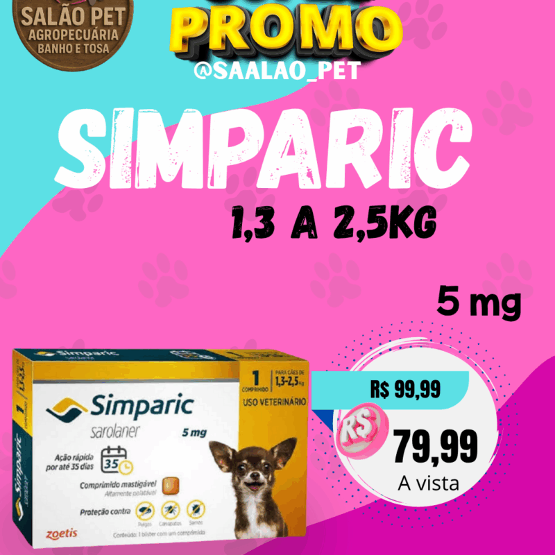 SIMPARIC 1,3 A 2,5KG 5MG