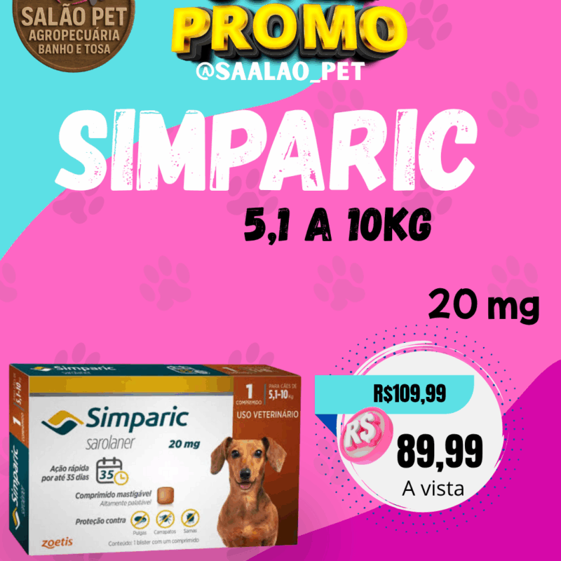 SIMPARIC 5 A 10,1KG 20MG