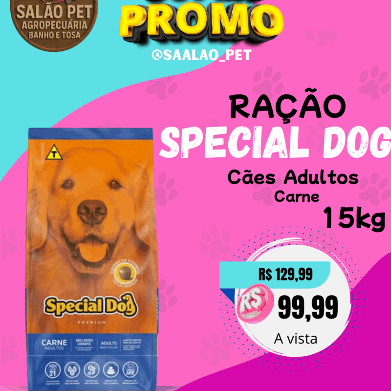 SPECIAL DOG 15KG CARNE ADULTO