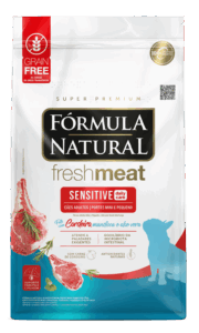 Formula Natural Fresh Meat Sensitive sabor Cordeiro 2,5kg