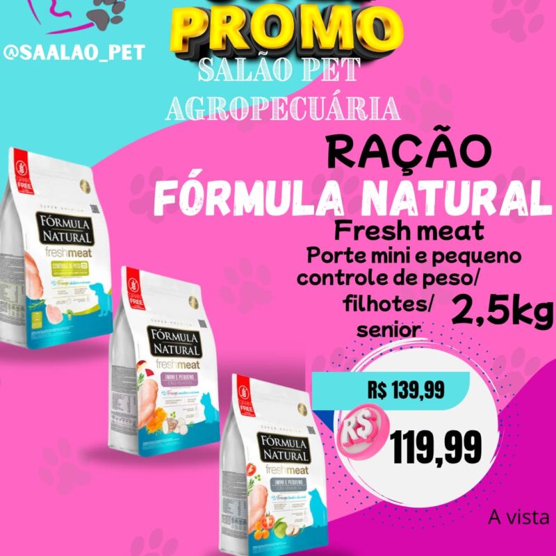 FORMULA NATURAL FRESH MEAT 2,5 KG CADA