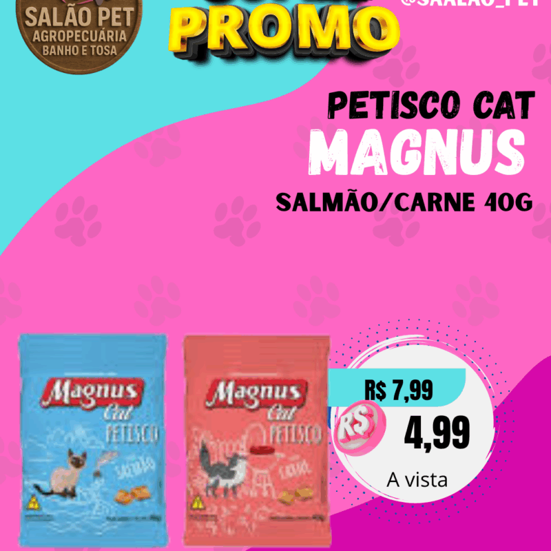 petisco magnus para gatos