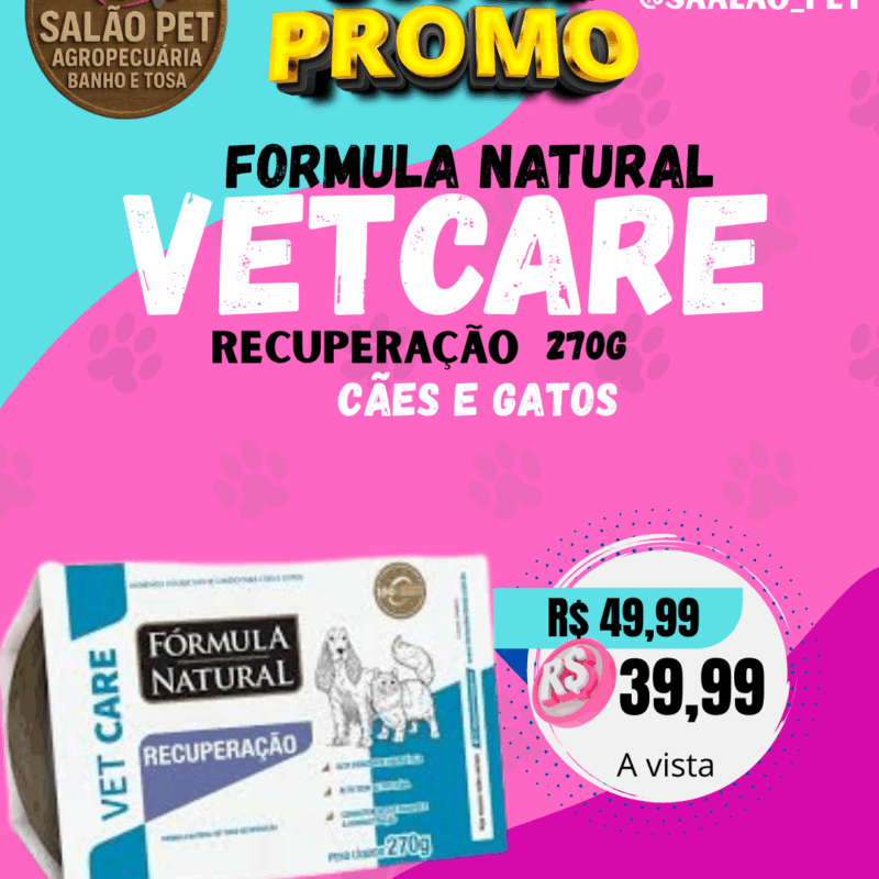 formula natural VET CARE recupeçao 270g