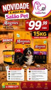 Magnus Porte Pequeno 15kg Promoção