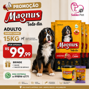 Magnus Adulto 15kg Promoção