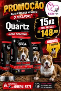 Quartz Hard Training 15 kg Cães Adultos