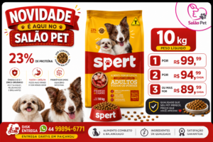 Spert Todos os Portes 23% de Proteína 10kg Promoção no Atacado