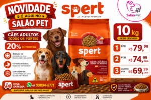 Spert Todos os Portes 20% de Proteína 10kg Promoção no Atacado