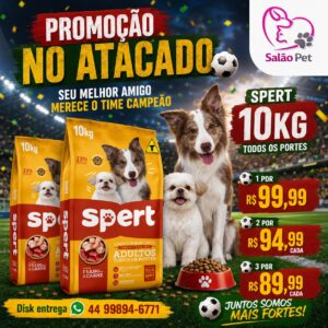 Spert Todos os Portes 23% de Proteína 10kg Promoção no Atacado