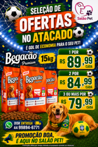 Begacão 15kg Promoção no Atacado