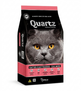 Quartz Gato Castrado Salmão 10kg