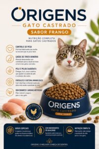 Origens Gato Castrado Sabor Frango