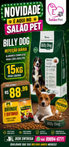 Billy Dog Refeição Diária 15kg